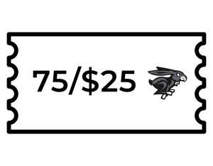 75 for $25